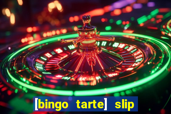 [bingo tarte] slip & stop 1988 part 1